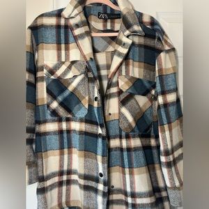 Zara oversized Flannel